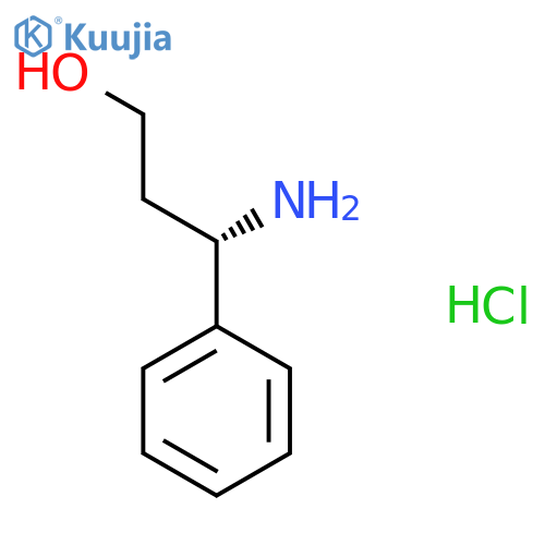 (3s)-3-amino-3-phenylpropan-1-ol;hydrochloride structure