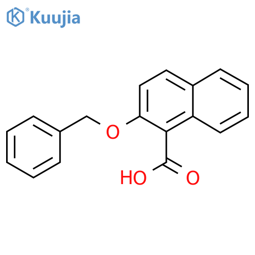 2-(Benzyloxy)-1-naphthoic Acid structure