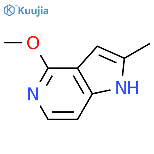 4-Methoxy-2-methyl-5-azaindole structure