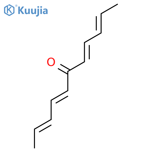 2,4,7,9-Undecatetraen-6-one structure