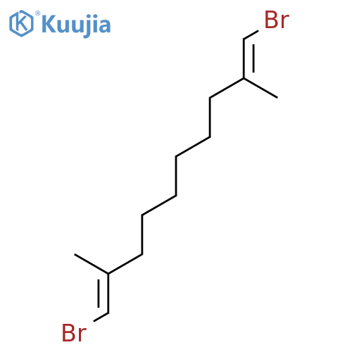 1,9-Decadiene, 1,10-dibromo-2,9-dimethyl-, (E,E)- structure