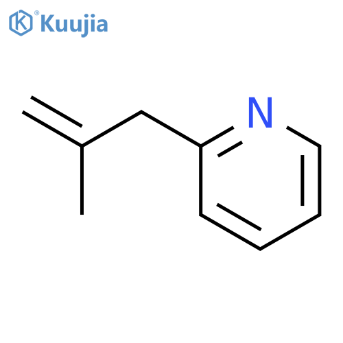 2-(2-methyl-2-propen-1-yl)-Pyridine structure