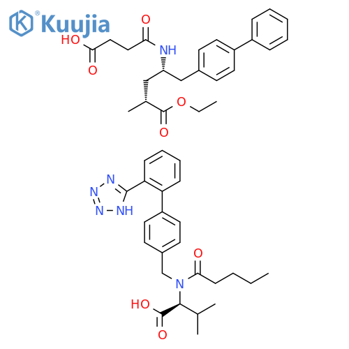 Sacubitril/Valsartan structure