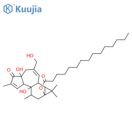 4,9,13,20-Tetrahydroxy-1,6-tigliadien-3-one; (4β,9α,13α)-form, 13-Pentadecanoyl structure