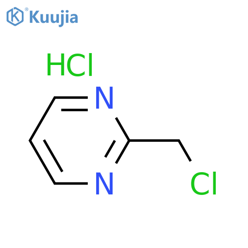 2-(Chloromethyl)pyrimidine hydrochloride structure