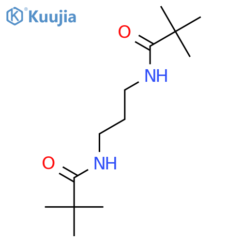 Propanamide, N,N'-1,3-propanediylbis[2,2-dimethyl- structure