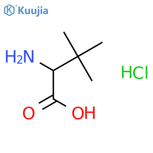 dl-3-Methylvaline hydrochloride structure