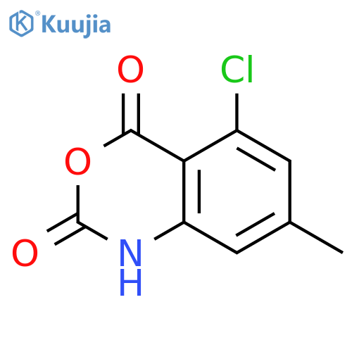 2H-3,1-Benzoxazine-2,4(1H)-dione, 5-chloro-7-methyl- structure