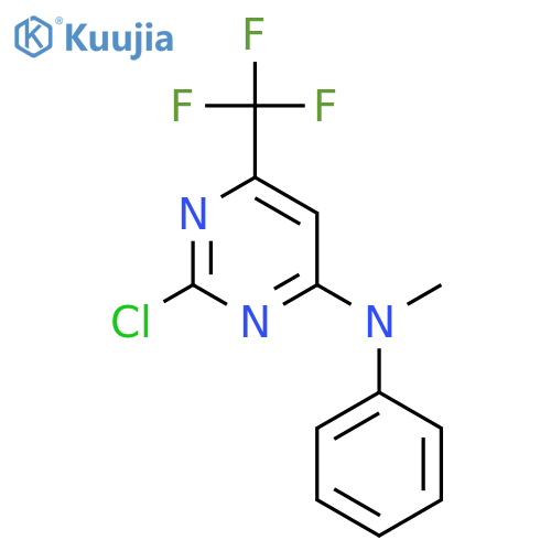 4-Pyrimidinamine, 2-chloro-N-methyl-N-phenyl-6-(trifluoromethyl)- structure