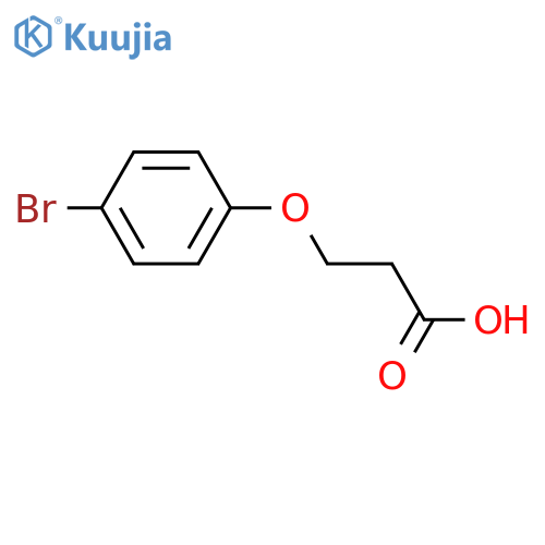3-(4-bromophenoxy)propanoic acid structure