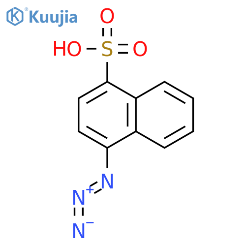 4-Azidonaphthalene-1-sulfonic acid structure