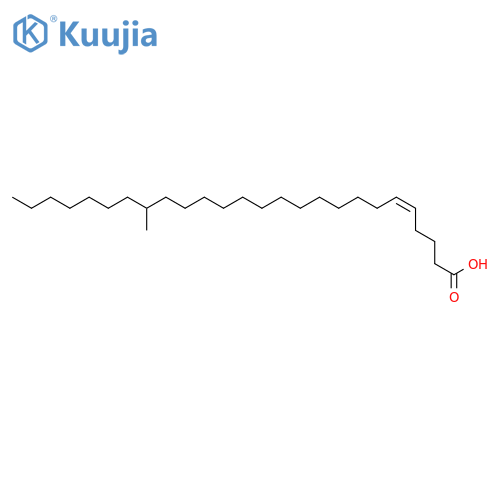 5-Hexacosenoic acid, 19-methyl-, (Z)- structure