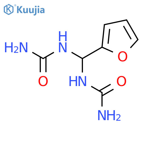 Urea, N,N''-(2-furanylmethylene)bis- structure