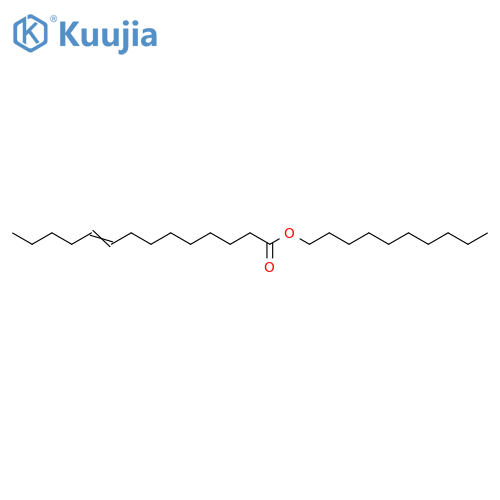 9-Tetradecenoic acid, decyl ester, (Z)- structure