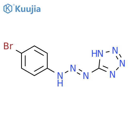 1H-Tetrazole, 5-[3-(4-bromophenyl)-1-triazenyl]- structure