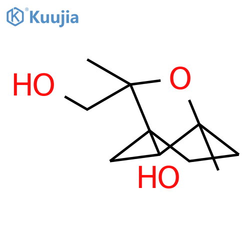 2-Oxabicyclo[2.2.2]octane-3-methanol, hydroxy-1,3-dimethyl- structure