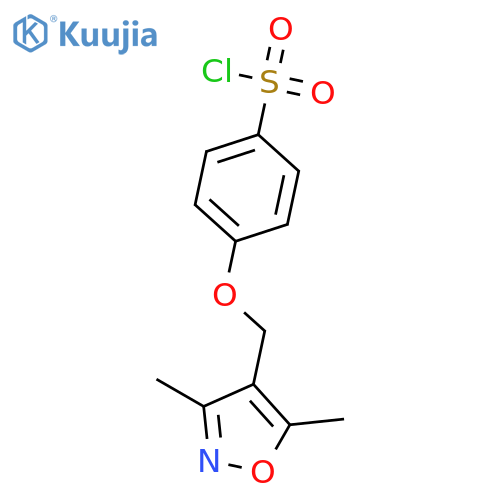 4-(3,5-Dimethylisoxazol-4-Yl)MethoxyBenzenesulfonyl Chloride structure