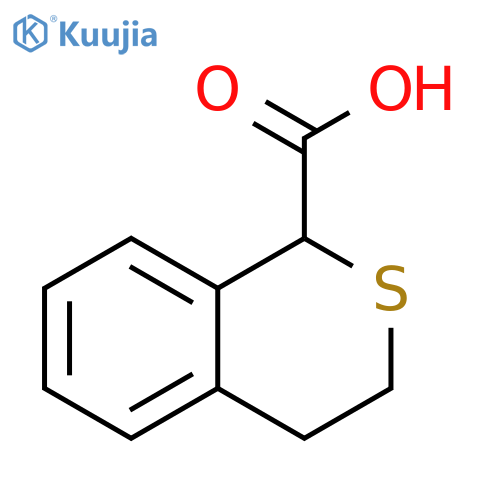 3,4-dihydro-1H-2-benzothiopyran-1-carboxylic acid structure