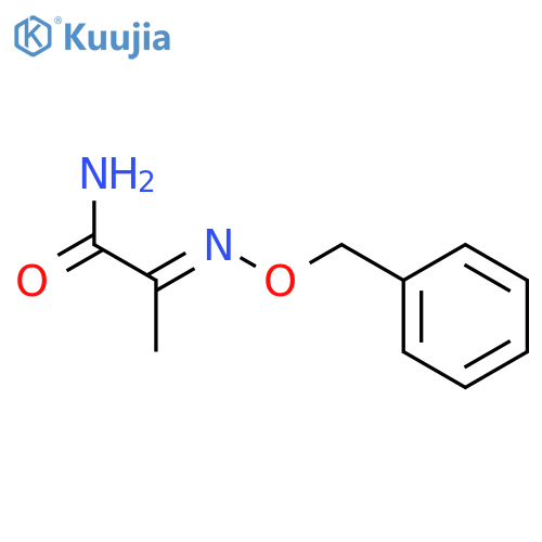 Propanamide,2-[(phenylmethoxy)imino]- structure