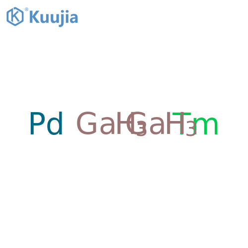 Gallium, compd. with palladium and thulium (2:1:1) structure