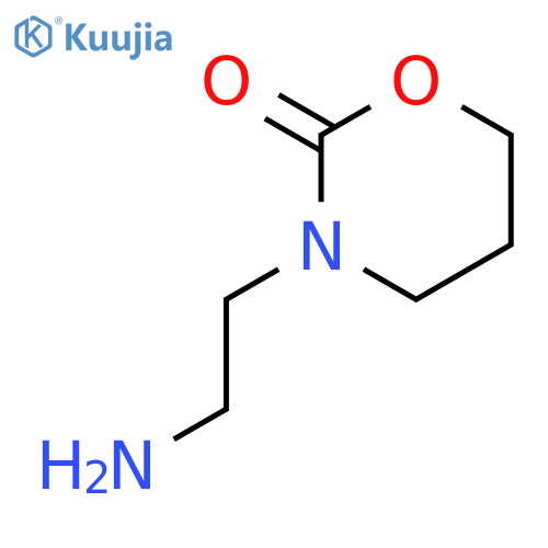 3-(2-Aminoethyl)-1,3-oxazinan-2-one structure