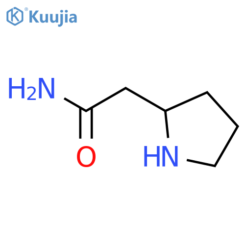 2-(pyrrolidin-2-yl)acetamide structure