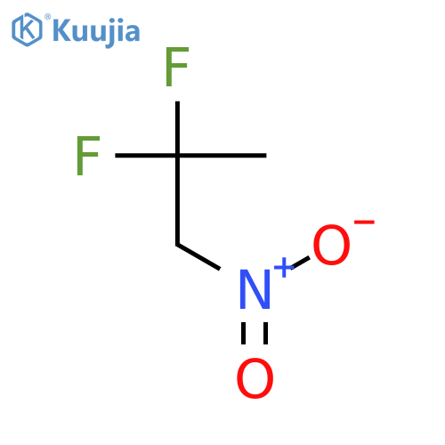 2,2-difluoro-1-nitropropane structure