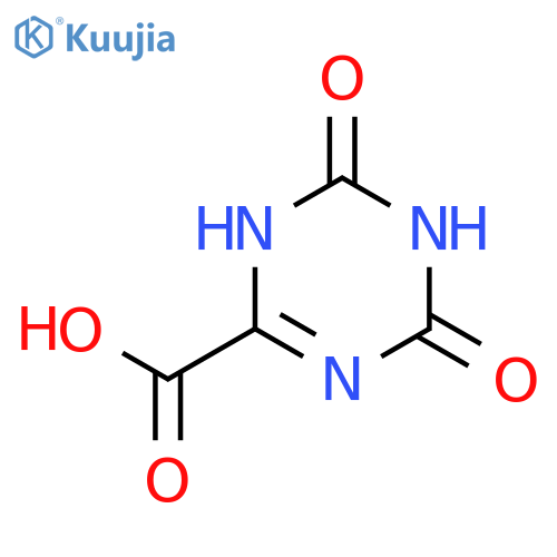 4,6-Dioxo-1,4,5,6-tetrahydro-1,3,5-triazine-2-carboxylic acid structure