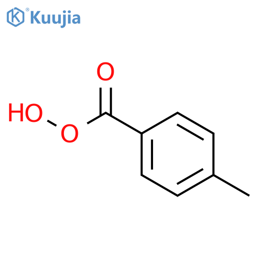 Benzenecarboperoxoic acid, 4-methyl- structure