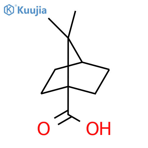7,7-Dimethylbicyclo[2.2.1]heptane-1-carboxylic acid structure