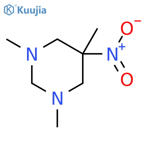 Pyrimidine, hexahydro-1,3,5-trimethyl-5-nitro- structure