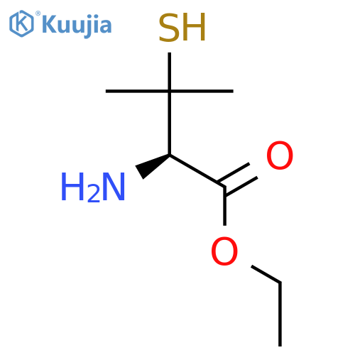 3-Mercaptovaline Ethyl Ester structure