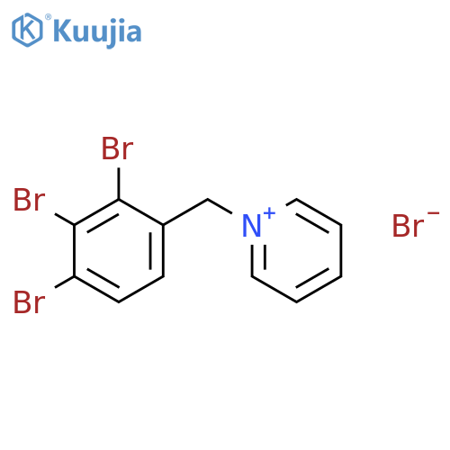 Pyridinium, 1-[(2,3,4-tribromophenyl)methyl]-, bromide structure
