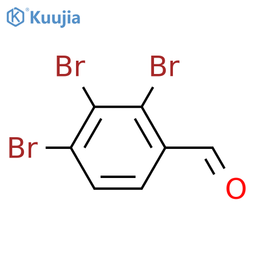 Benzaldehyde, 2,3,4-tribromo- structure