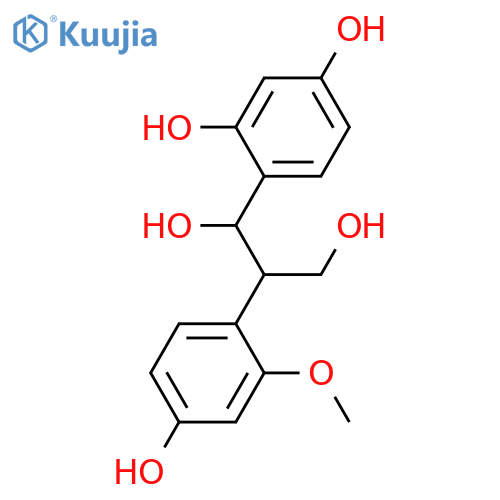 1,2-Bis(2,4-dihydroxyphenyl)-1,3-propanediol; (1S,2R)-form, 2''-Me ether structure