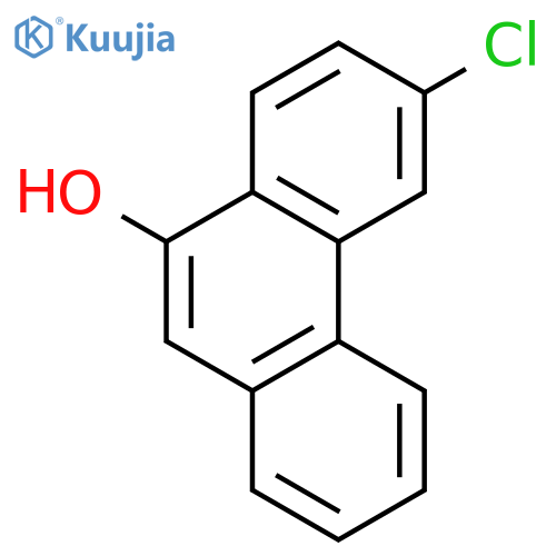 6-Chlorophenanthren-9-ol structure
