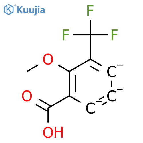 2-Methoxy-3-(trifluoromethyl)benzoic acid structure