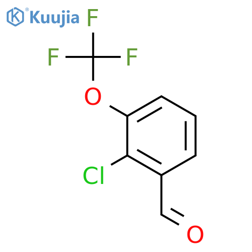 2-CHLORO-3-(TRIFLUOROMETHOXY)BENZALDEHYDE structure