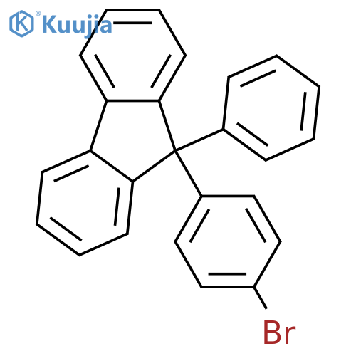 9-(4-Bromophenyl)-9-phenyl-9H-fluorene structure