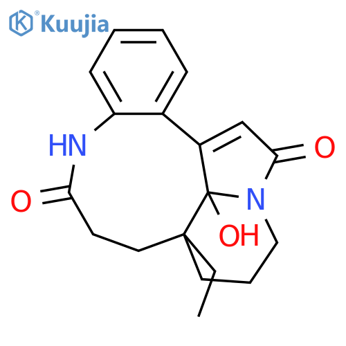 Indolizino[8,1-ef][1]benzazonine-6,13(5H,9H)-dione,8a-ethyl-7,8,8a,10,11,12a-hexahydro-12a-hydroxy-, (8aR,12aS,14bS)- structure
