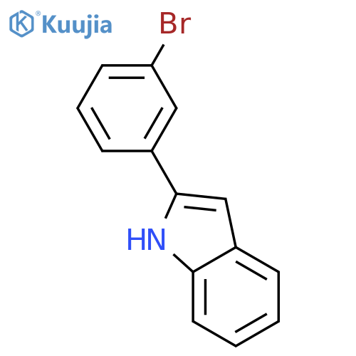 2-(3-Bromophenyl)-1H-indole structure