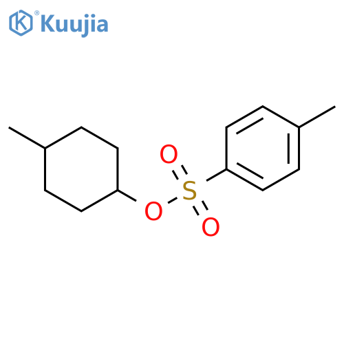 4-methylcyclohexyl 4-methylbenzene-1-sulfonate structure