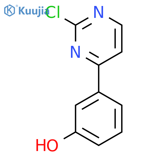 3-(2-Chloropyrimidin-4-yl)phenol structure