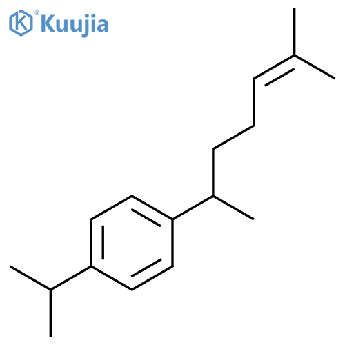 Benzene, 1-(1,5-dimethyl-4-hexenyl)-4-(1-methylethyl)- structure