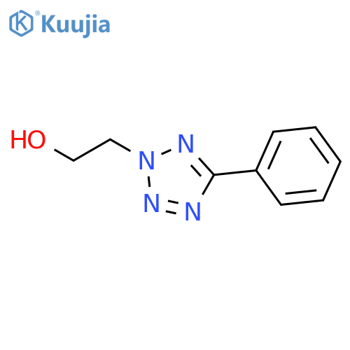2-(5-Phenyl-2H-tetrazol-2-yl)ethanol structure