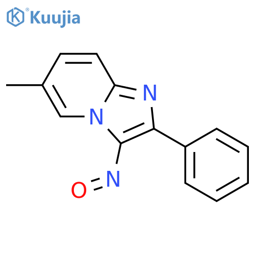 6-methyl-3-nitroso-2-phenylimidazo[1,2-a]pyridine structure
