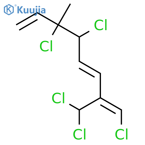 (1E,3E,5S,6R)-1,5,6-Trichloro-2-(dichloromethyl)-6-methyl-1,3,7-octatriene structure