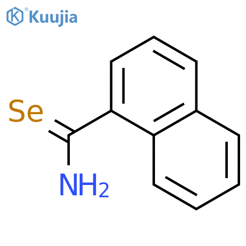1-Naphthalenecarboselenoamide structure
