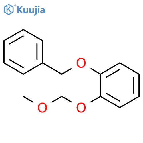 Benzene, 1-(methoxymethoxy)-2-(phenylmethoxy)- structure