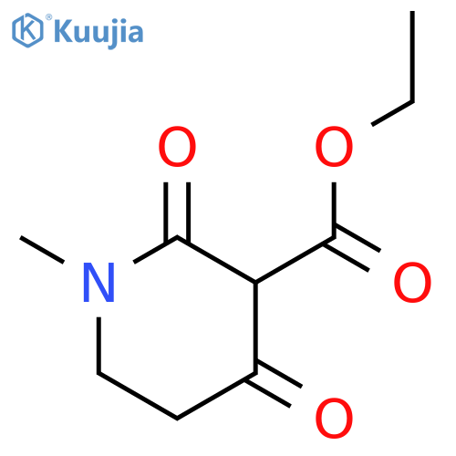 Ethyl 1-Methyl-2,4-dioxopiperidine-3-carboxylate structure